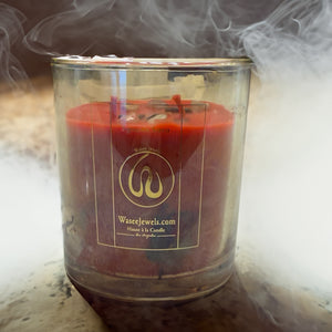 Scarlet Obsidian Candle