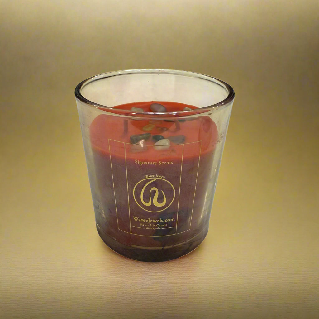 Scarlet Obsidian Candle