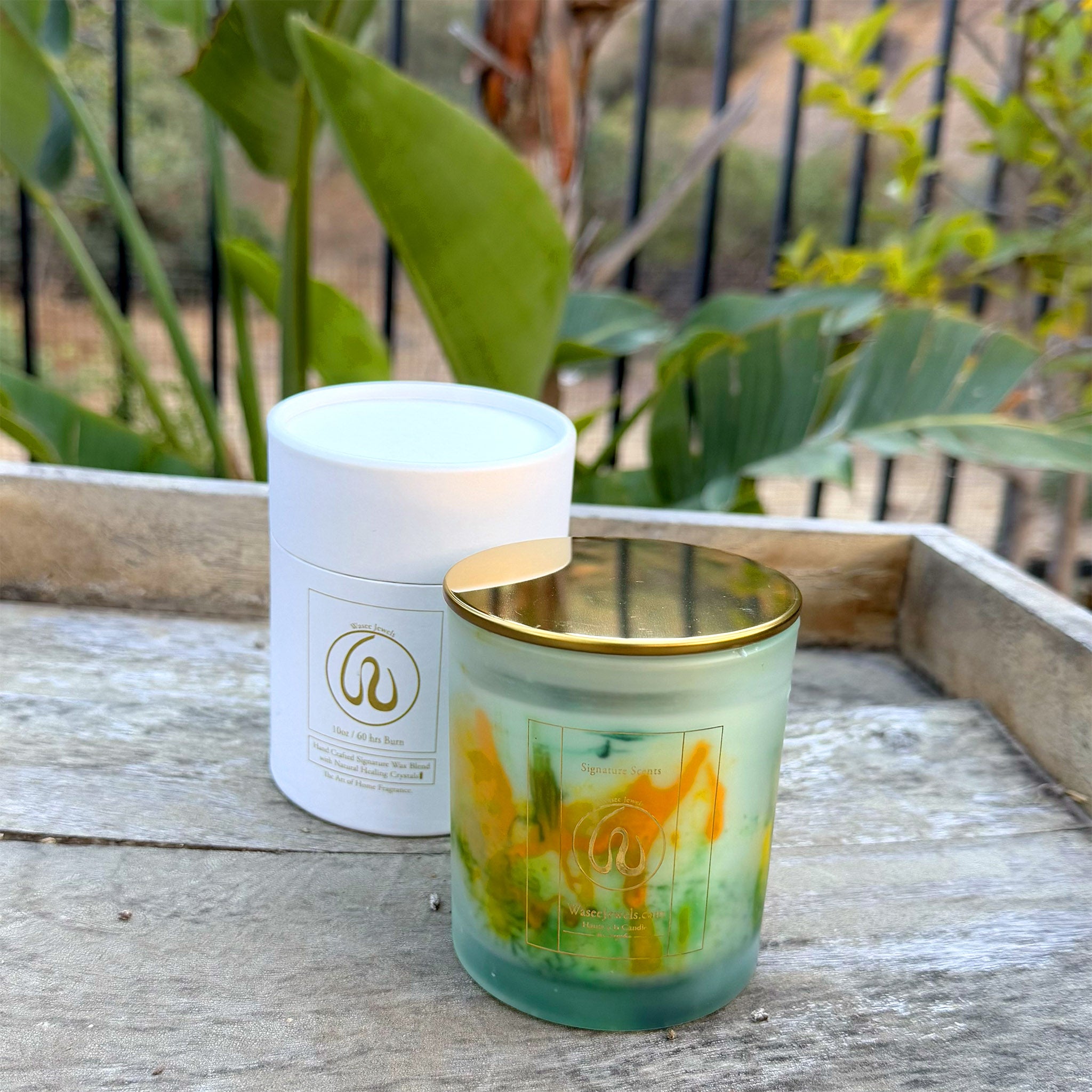 Birds Of Paradise Candle