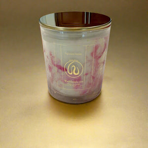 Rose and Peppermint candle