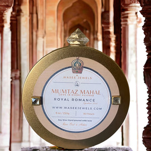 Mumtaz Mahal Royal Romance Candle